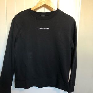 H&M apologize sweatshirt